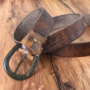 Cowboy Vintage Belt Buckle Super Thick Genuine Leather Men Belt Ceinture Homme Jeans Belts For Men Cinturones Hombre MBT0486
