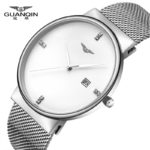 GUANQIN Watch Men Luxury Brand Business Casual full Steel Watch Quartz Watch Men Fashion Waterproof Wristwatch Montre Homme