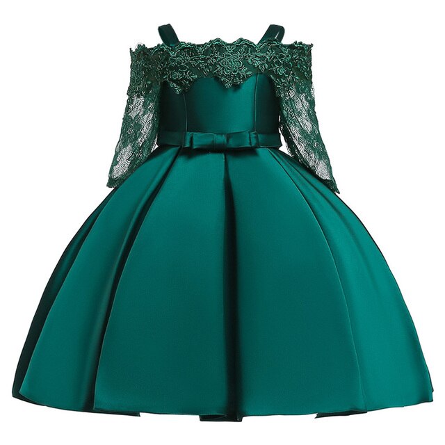 One Shoulder Princess Dress Kids Clothes For Girl Evening Wedding Party Gown Costume Children Clothing 3-10 Years Vestido - Image 5