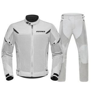 2024 Motorcycle Jacket Pants Summer Breathable Mesh Motocross Jacket Outdoor Night Reflective Riding Protective Clothing Equip